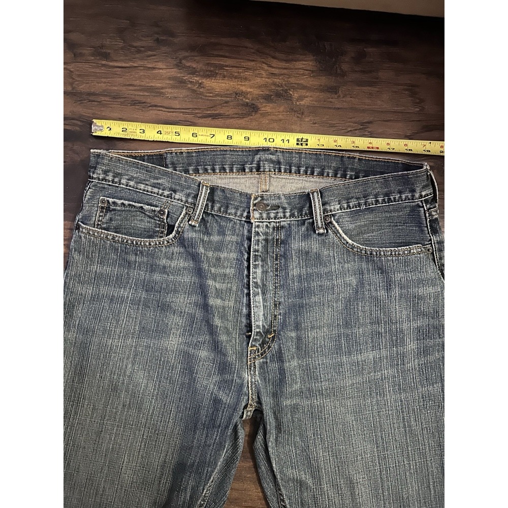 Levi's Mens 559 Relaxed Straight Leg Fit Jeans Lot  38"W X 30"L Blue Denim Light - Picture 3 of 10